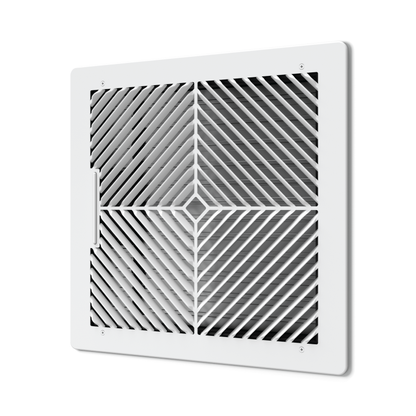 Flair Smart Vent 12x12 front skewed image.
